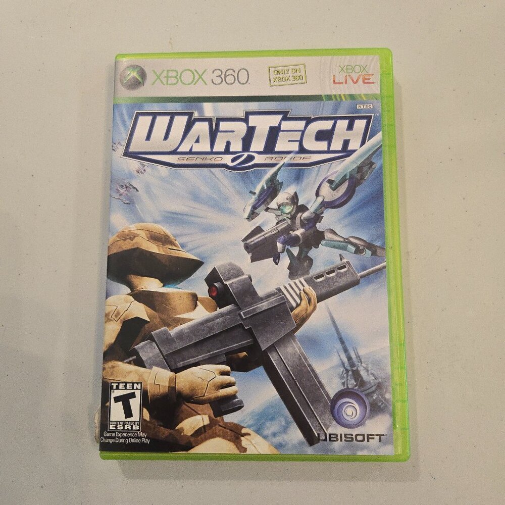 WarTech Senko Ronde Video Game For Xbox 360